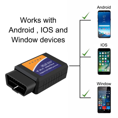 ELM327 WiFi V1.5 OBD2 Car Diagnostic Scanner